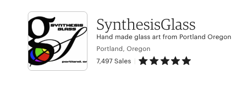 Synthesis Glass banner